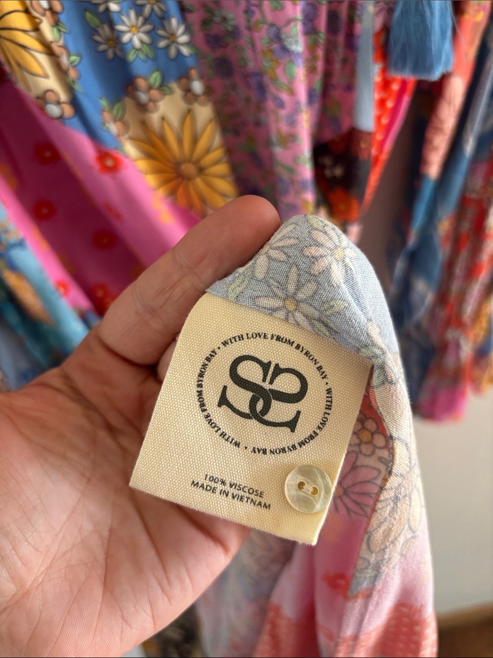 NWT SPELL • cha cha boho midi dress 🌸 - Picture 3 of 6
